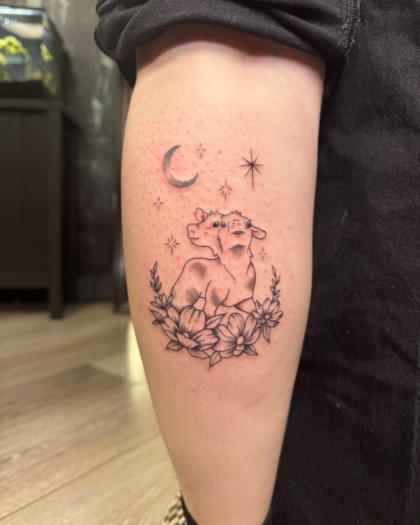 Titan Tattoo fine line work